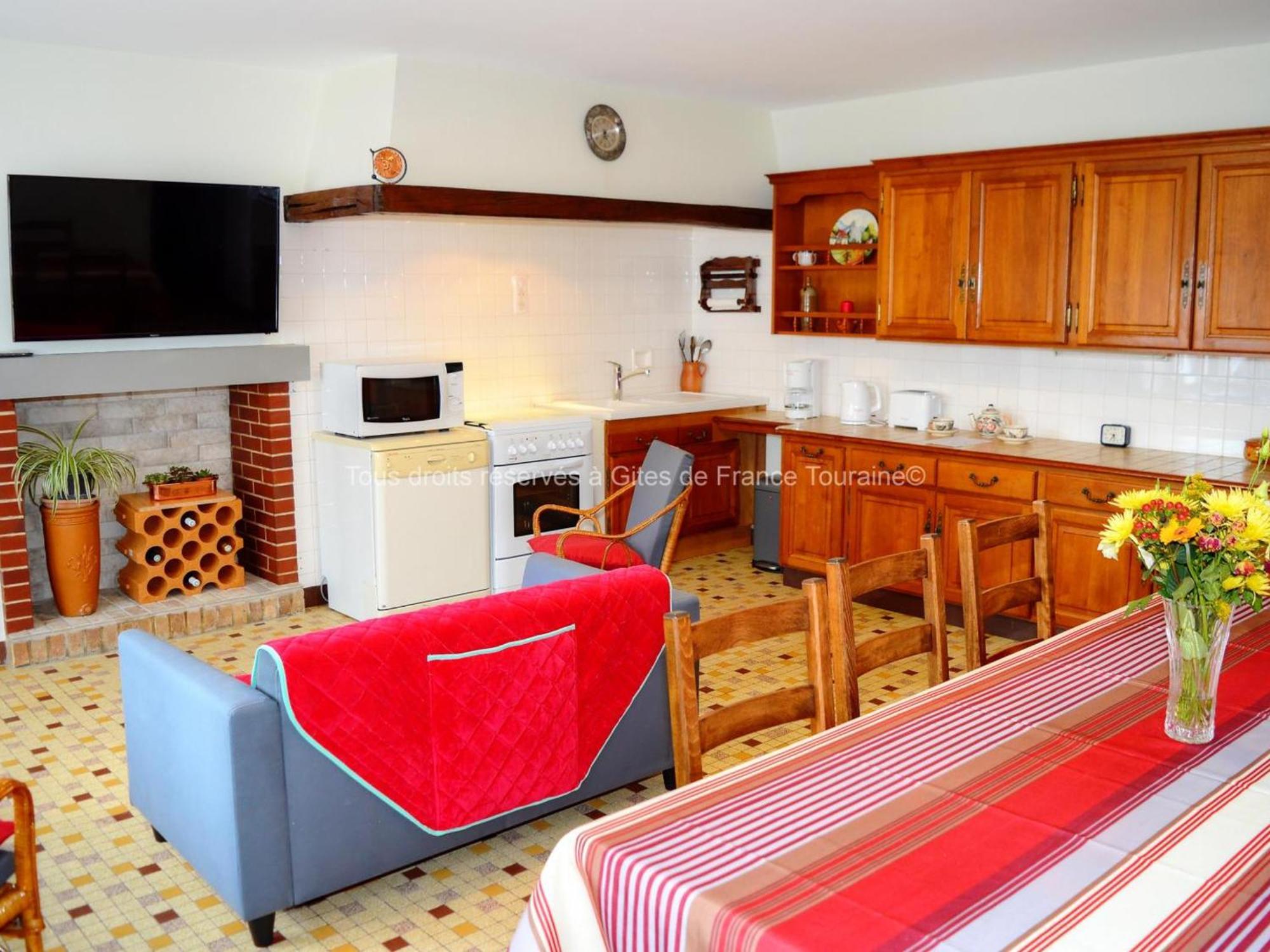 Gite Charmant Pres De Tours Et Amboise Avec Wi-Fi, Cour Privative, Garage A Velos, Accepte Animaux - Fr-1-381-503 Vernou-sur-Brenne Экстерьер фото
